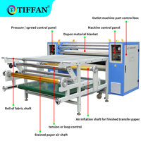 Machine de transfert de chaleur pour tissu Textile, tapis rotatif, calendrier, tiffany, rouleau à rouleau de Sublimation, 30x170Cm