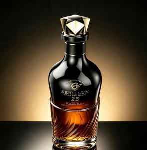 Cartons personnalisés pour bouteilles de brandy blanches 500 ml avec bouchon en liège pour l'emballage de spiritueux, whisky, vodka, gin, <span class=keywords><strong>tequila</strong></span>, finition mate laminée - Product Image 6