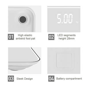 Hot Sales Smart Badezimmer digitale Waage Tuya Bluetooth Wifi Körperfett waage - Product Image 5