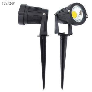 <span class=keywords><strong>Spot</strong></span> lumineux led imperméable avec pic, conforme à la norme IP65, éclairage d'extérieur, idéal pour le jardin, basse tension 24/12V, 10 unités - Product Image 1