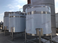 Cuve de Fermentation Électrique Précise à Double Enveloppe Chauffée en Acier Inoxydable avec Agitateur pour Vin, Mélange de Liquides, Refroidissement et Chauffage, 100L-100000L