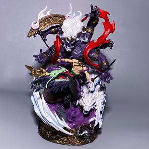 Un pezzo GK re dell'inferno Yan <span class=keywords><strong>Mo</strong></span> Solon scena a doppia testa che intaglia ornamenti modello di figure Anime in scatola - Product Image 1