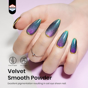Venta Directa de Fábrica, Pigmento Magnético Holográfico 2026, Efecto Galaxia Mágica, Brillo 9D, Polvo para Uñas Ojo de Gato, Decoración Navideña - Product Image 2