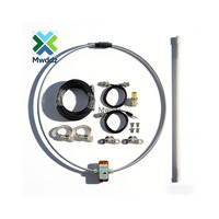 DESHIBO WV-601 Aluminum Ring 0-999MHz Receiving Wideband Passive Loop Antenna for LW/SW/MW/FM/VHF/UHF/AIR