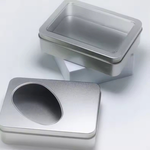 Wholesale Custom Printed Recyclable Metal <b>Tin</b> Box with Embossing Food Grade Gift Packaging for <b>Chocolate</b> Candy USB Toy & Logo - Product Image 2