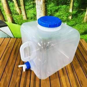 Conteneur d'<span class=keywords><strong>eau</strong></span> en plastique de qualité alimentaire sans BPA de 20 L, <span class=keywords><strong>bidon</strong></span> d'<span class=keywords><strong>eau</strong></span> portable pour l'extérieur avec <span class=keywords><strong>robinet</strong></span> pour le stockage d'huile et de vinaigre - Product Image 6