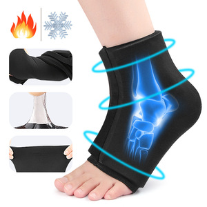 Aofit Hot Cold Compress Achilles <span class=keywords><strong>Tendon</strong></span> Sleeve Foot Pain Relief Tobillo Ice Pack Wrap Sleeve Gel Tobillo Support Sleeve - Product Image 5