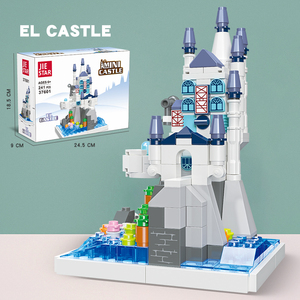 Jiestar ของเล่นเจ้าหญิงชุดของขวัญสำหรับเด็กจากร้าน jiestar ของเล่นปราสาทแบบ DIY ขนาดเล็กสำหรับเด็กผู้หญิง - Product Image 6