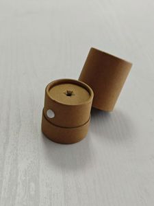 Wholesale Custom Child Resistant Tubes Display <b>Box</b> Cans Press <b>Lock</b> Cylinder Kraft Paper Round Packaging <b>Box</b> - Product Image 1