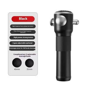 Pistola de masaje mejorada de refuerzo recargable, masajeador muscular vibrador de tejido profundo inalámbrico de mano de 3 velocidades para liberación de Fascia - Product Image 2