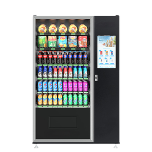 เครื่องจำหน่ายพิซซ่าอัจฉริยะหน้าจอสัมผัสสำหรับเครื่องดื่มกาแฟหน้าจอสัมผัสสำหรับธุรกิจกลางแจ้งแบบบริการตนเอง - Product Image 4