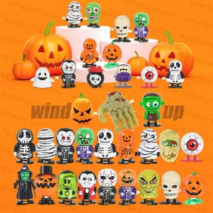 Halloween blind box toys Christmas goodie bag filler Pinata stuffers spooky wind up clockwork toy party event free gift for kids
