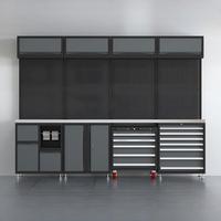 Bancs de travail multifonctionnels personnalisables pour la réparation automobile, armoire de classement en acier bleu et or, coffre de rangement roulant, ensembles d'outils OEM, salle de sport