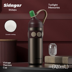Vaso Térmico de Gran Capacidad Shijia con Pajita, Diseño Estético para Chicas, Modelo 2026, Portátil, Deportivo, de Acero Inoxidable 316, 6 Termos - Product Image 6