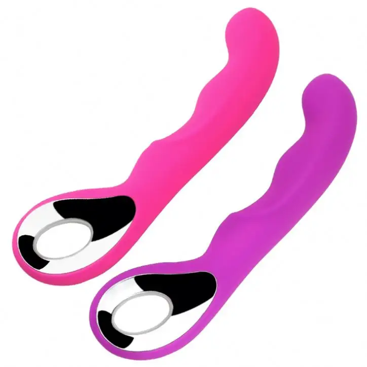 Getaran elektrik wanita Vibrator gelombang pemijat silikon orgasme 10 Kecepatan mainan seks Vibrator Dildo Vagina Vagina klitoris untuk wanita