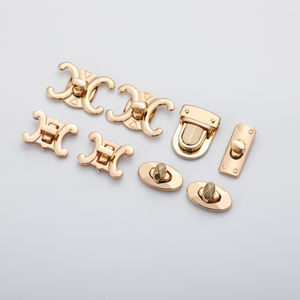 <span class=keywords><strong>Precio</strong></span> de fábrica Personalizar Bolsa de metal Piezas de hardware Twist Lock Moda Bolso Turn Lock - Product Image 6