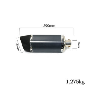 Silencieux d'échappement de moto en acier inoxydable pour akrapovic <span class=keywords><strong>tmax</strong></span> 500 <span class=keywords><strong>tmax</strong></span> 530 <span class=keywords><strong>ktm</strong></span> duke 390 cb300r cb190r - Product Image 6