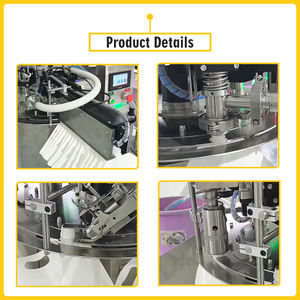 Bolsa semiautomática de pie, detergente para la ropa, agentes de limpieza, bolsa de boquilla líquida, máquina de llenado y tapado - Product Image 4