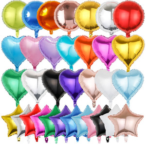 Globos Transparentes de 10 Pulgadas, Globos Iridiscentes Transparentes para Fiesta de <span class=keywords><strong>Cumpleaños</strong></span>, Decoraciones de Fiesta, Globos Redondos de Película de Aluminio en Forma de Corazón - Product Image 3
