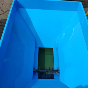 Épandeur de compost en acier autopropulsé certifié 8HP à double disque réglable haute efficacité pour pelouse et jardin à essence - Product Image 2