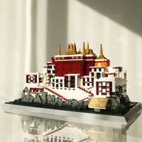 6217 chine célèbre Architecture palais du Potala-Tibet MOC bloc Construction jouet bloc de construction ABS plastique assemblage bloc ensemble
