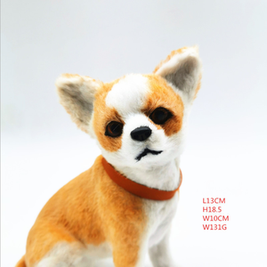 Peluches de animales para el hogar, peluches de perro <span class=keywords><strong>Chihuahua</strong></span> para navidad, regalos de vacaciones, artesanía de decoración - Product Image 2