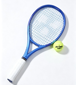 Raquette de tennis en fibre de carbone, unité individuelle, 08 EZ100 pré-cordée, adaptée à la pratique et à la compétition, 08 EZONE 100 pré-cordée - Product Image 1