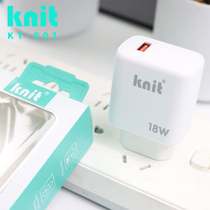 Chargeur rapide USB <span class=keywords><strong>18W</strong></span> PD <span class=keywords><strong>Adaptateur</strong></span> mural universel pour téléphone portable E.U. Câble de données de type C - Product Image 6