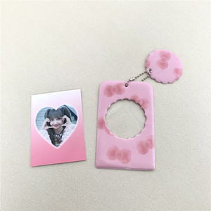 Desain Baru 2024 Grosir MOQ Rendah Desain Kustom Lucu Gaya Korea PVC Silikon Ramah Lingkungan Tempat Kartu Pelindung Kpop Photocard Holder - Product Image 5