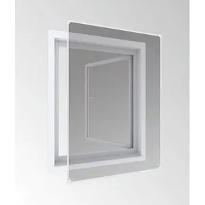 磁性窗纱PVC框架磁性窗纱打开和关闭磁性窗纱