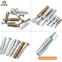 Tube d'expansion pour fixation murale d'arbre de Noël, pour briques, béton, maçonnerie, fournisseur en gros OEM personnalisé