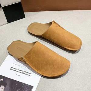 Vente en gros de mules vintage en cuir poli pour femmes, mocassins en cuir souple à semelle plate, nouveau design printemps-été - Product Image 6
