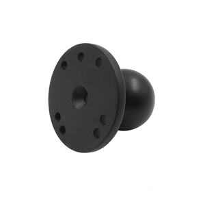 Soporte de bola de 1.5 pulgadas con bases redondas de 2.5 pulgadas con patrón AMPS, placa redonda con bola, adaptador de bola con placa AMPS - Product Image 2