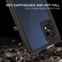 Housse de Protection complète sous-marine pour Samsung Galaxy A52 5G, étanche IP68, étui de sport de plein air pour plongée et natation