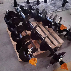 Nông Nghiệp Trang Trại Máy Móc Trái Đất Lỗ Digger 3 Điểm Liên Kết Mô Hình Mới Tự Động Auger Bài Lỗ Digger - Product Image 5