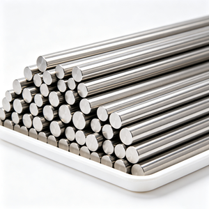 Barres rondes pleines en acier inoxydable 316Ti, en stock usine, bonne résistance au glissement pour les pièces d'équipement de centrales électriques - Product Image 4