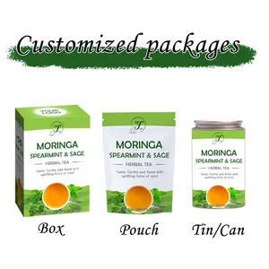 ถุงชา <span class=keywords><strong>malunggay</strong></span> ผสมสมุนไพร Moringa Spearmint Sage ออร์แกนิค - Product Image 6