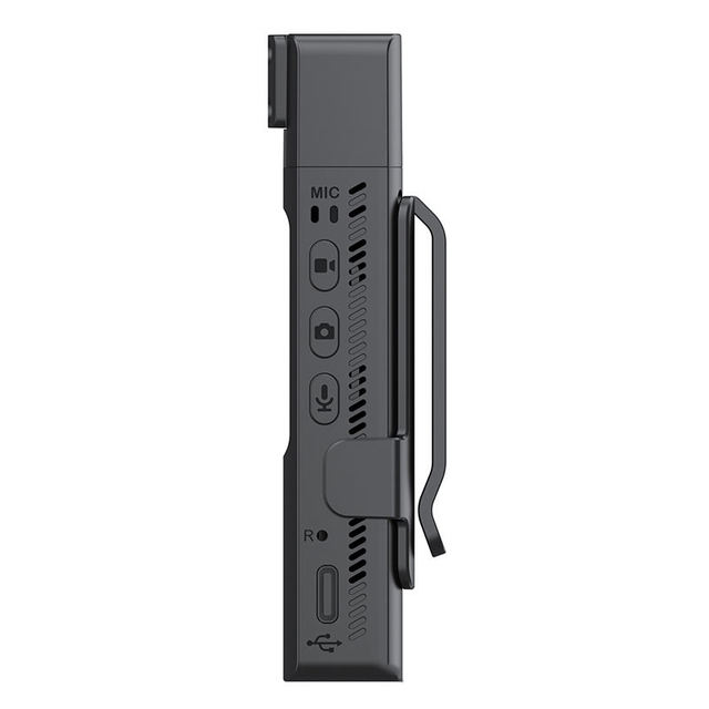 WiFi Screen-Less Mini Back Clip 1080P Body Worn Camera Infrared Night Vision APP Remote Preview Sports DV
