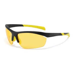 高品质新款时尚墨镜运动太阳镜时尚黄色镜片太阳镜