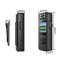 Caméra corporelle intelligente WiFi CS11 HD 4K étanche pour activités sportives en extérieur, kit de surveillance vidéo de sécurité professionnel