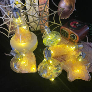 Lampe de nuit ornée de gravier de Noël <span class=keywords><strong>suspendu</strong></span> pour cadeau de vacances en cristal de quartz naturel en gros - Product Image 3