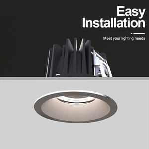 IP44 Étanche LED Downlight ETL LED <span class=keywords><strong>Plafond</strong></span> Projecteur 7W 10W 15W 20W 30W Encastré COB DownLight pour Cuisine Salle De Bains Éclairage - Product Image 4