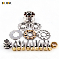 Kit de réparation de pompe hydraulique, kit de révision de pompe principale, bloc-cylindres, plaque de soupape, piston, plateau oscillant, joint, compatible avec Komatsu K3V112DR