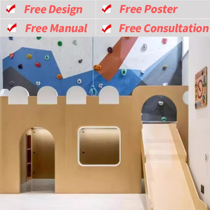 Durable Stylish Indoor Playground Soft Play Equipment Set for Kids Commercial Children's Playground with Slide and Ball Pool - Product Image 2