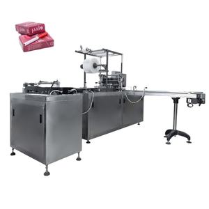 Machine d'emballage entièrement automatique avec système servo pour boîtes cadeaux, préservatifs, cosmétiques, parfums, étuis à cigarettes, cartons et films cellophane - Product Image 1