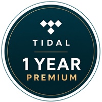 Abonnement Premium Tidal Music 12 mois, comptes Tidal, abonnement Tidal Hifi Plus 1 an