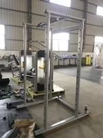 ASM-B4039 Cage de musculation commerciale multifonctionnelle avec barres de traction, machine Smith et rack à squats
