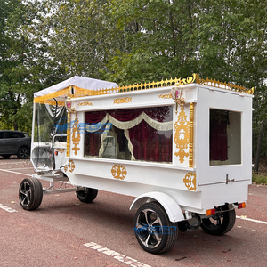 Véhicule de transport spécial, voiture funéraire électrique à capot, couleur personnalisée, cercueil mobile, voiture funéraire électrique antique, fournisseur chinois - Product Image 6