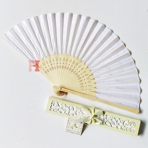 Venta al por mayor de <span class=keywords><strong>la</strong></span> fábrica de seda velos <span class=keywords><strong>la</strong></span> mitad con marco de bambú - Product Image 4