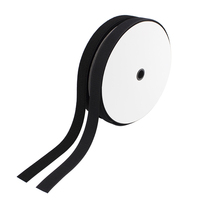 Usine textile, quantité minimale de commande basse, ruban auto-agrippant en nylon 100% ignifuge et écologique, rouleaux de 25 mm, à coudre pour vêtements